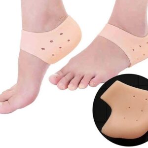 Silicone Anti-Crack Half Heel Socks Set - Image 2
