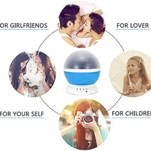 Star Master Dream Rotating Color Changing Projection Lamp Star Light Projector (Random Color) - Image 2