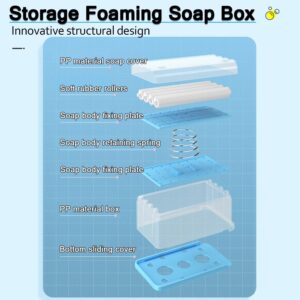 2 in 1 Soap Cleaning Storage Foaming Box - Image 1