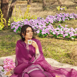 Cross Stitch ZELLA RADIANCE 3PC (Original Brand) Tag Price: 7250 - Image 5