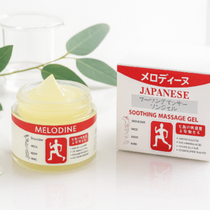 MELODINE Japanese Soothing Massage Gel ? Muscle & Joint Pain Relief Cream For Shoulder, Neck, Back & Knee ? Fast-Absorbing Herbal Formula - Image 1