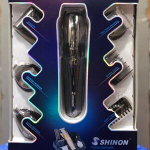 SHIINON SH-1711, Face, Hair and Body - Multi Grooming Kit sh 1711 Hair Trimmer, Beard Trimmer, Ear & Nose Trimmer Head Shaver Full Body Grooming Kit (random color) - Image 4
