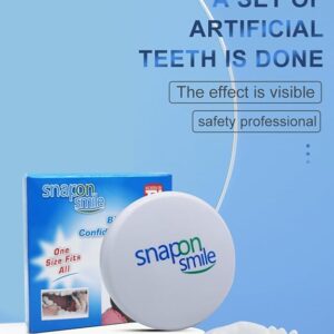 Snap On Smile - Veneers Teeth for Men and Women - Moldable False Artificial Braces Teeth - Image 5