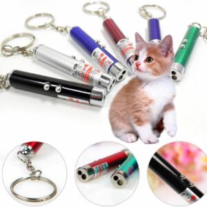 (1 pcs ) Laser LED Light with Key Chain | Mulituse Laser Pointer (random color) - Image 3