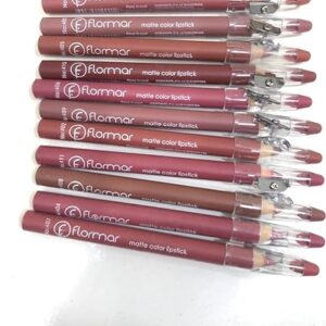 Matte Color Lipstick Pencil   Color Lip Pencil Set - Image 1