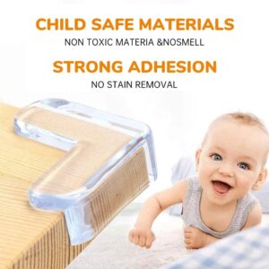 4PCS Set Child Protection Angle Corner Protector Baby Safety Corner Protector- silicone table protector cover - Image 2
