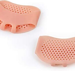 Silicon Pair Front Foot Gel Pad For Warts Night & Pain Relief - Image 5