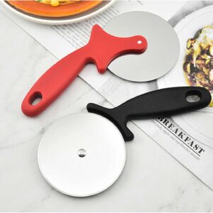 Pizza Cutter, Pizza r Big Size Cooker Stainless Steel, Commercial Use, Kitchen Helper(random color) - Image 3