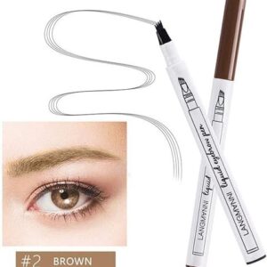 Eyebrow Pencil Tint Tip Brow Tattoo Pen Paint Makeup Eyebrows Waterproof Cosmetic Eyebrow - Image 4