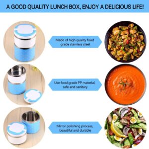 Lunch Box 2 Layer   For Kids and Adults (random color) - Image 3