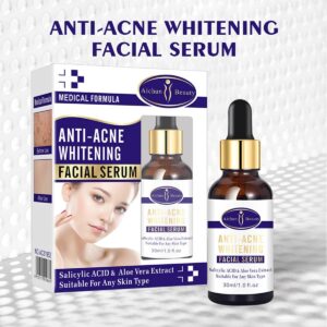 Aichun Beauty Anti - Acne Whitening Facial Serum Aloe Vera Extract Salicylic Acid Repairs Damaged Skin | 30ml - Image 2