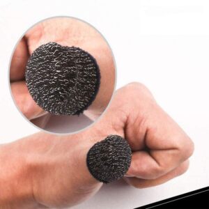2 Pc Touch Screen Finger Sleeve, Mobile Game Fingering Sleeve, Anti-slip Anti-sweat Ultra-thin Breathable Touch Screen Finger Sleeves for Android Mobile Games - Image 5