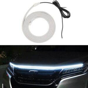 Car LED Hood Daytime Running Waterproof Flexible Light -    (Random color)(180 Cm) - Image 5
