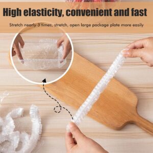 100pcs Disposable Flexible Transparent Plastic Food Storage Bags ? Resealable & Multi-Purpose - Food-Grade Fresh-Keeping, Dust & Insect-Proof, Kitchen Accessories - Disposable Food Wrap - Image 4