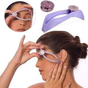 Eyebrow Threading Tool ? Modern Plastic Cotton Facial & Body Hair Remover for Women - Random Color - Image 2