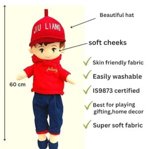 Male Plush Toy Stuff Boy Toy Doll for Girls & Boys - 60cm (Random Doll) - Image 4
