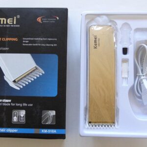 ORIGINAL KEMEI KM - 518A Professional Rechargeable Hair Clipper Trimmer Double Battery Inside(Random Colors) - Image 1