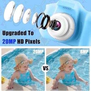 Children Mini Digital Camera Can Take Pictures Video Small Sir Toys | Kids Camera, Digital Video Camera for Kids, Christmas Birthday Gift for Boys & Girls - Random colors - Image 5
