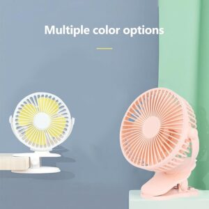 Portable Mini Hand Clip Fan Usb Direct Fan Quiet Desktop Electric Fan High Quality - (Random colors) - Image 3