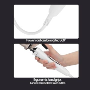 Hair Crimper, 5 Barrel Easy Curling Iron Wand 14 Levels Temperature Adjustable for Do Hairstyle for Girls for Curly Hair - Image 4