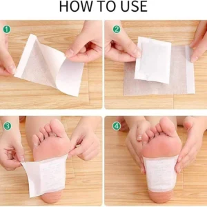 Kiyome Kinoki  Detox Foot Pads Patches Relaxation Massage Relief Stress Feet Care 10 Pads In Each Box(random box) - Image 4