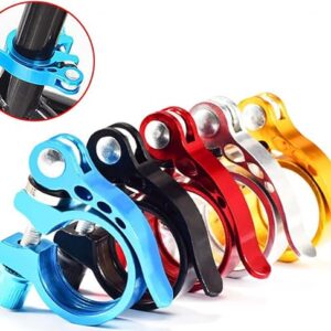 Bicycle Seat Post Clamp | Bike Seat Rod Lock (black) - Image 5