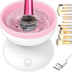 Makeup Brush Cleaner Machine, Electric Makeup Brush Cleaner(random color) - Image 1