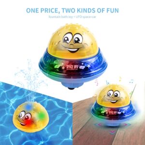 Refasy Children Bath Toys Automatic Water Spray Bathtub Toy for Kids Infant - Spray Ball - Image 3