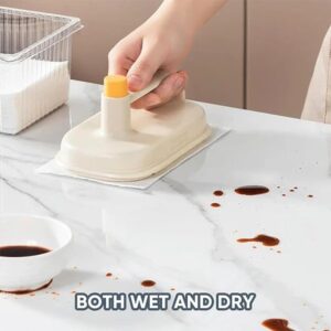 Replaceable Magic Brush with 50 Disposable Cleaning Microfiber Cloth Paper - Image 5