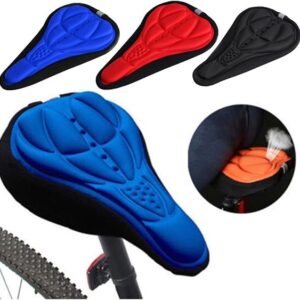 Bicycle Saddle Seat Cover  Soft GEL Foam Pad Padded Breathable Non-slip (Random color) - Image 5