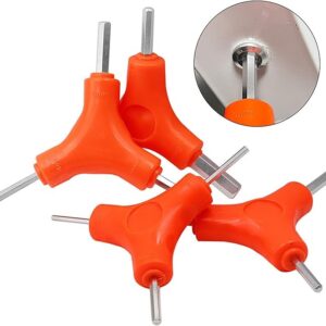 3 in 1 L Key Set 3-way triangular Allen key repair tools for bicycles bike and home - Image 3