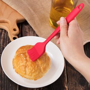 01 Piece Food Grade Kitchen Household Oil Heat Resistant Silicone Brush, Brush For Perfect Apply Baking, Cooking, BBQ Basting Baking Cooking Bbq Grill Spread Oil Butter Sauce ( Random Color ) - Image 4
