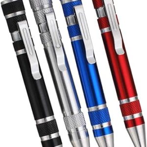 8 in 1 screwdrivers tool pen | Precision Pocket Screwdriver Set Mini Gadgets Repair Tool Mini Pen Screwdriver Set Multi-function Magnetic Screwdriver Kit (Random color) (1 pc) - Image 1