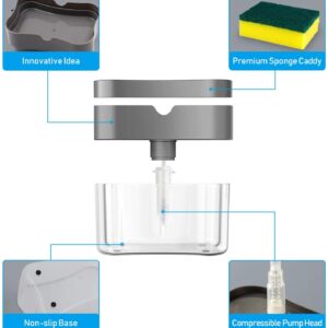(NW000219) soap pump without Sponge (random color ) - Image 2