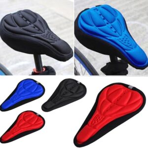 Bicycle Saddle Seat Cover  Soft GEL Foam Pad Padded Breathable Non-slip (Random color) - Image 2