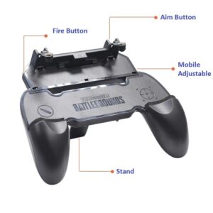 Mobile Gaming Controller Gamepad with Fire Trigger ? Joystick Grip for PUBG, Fortnite & FPS Games - Image 3
