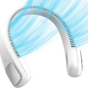 Wearable 3-Speed Neck Cooler, Small Fan for Outdoor & Indoor Use, USB-Rechargeable Fan(random color ) - Image 4