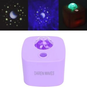 Ocean Light Projector for Bedroom Led Star Galaxy Sky Wave Color Rotating Underwater Wall Projection (random color) - Image 3
