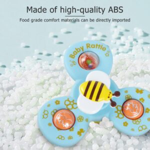 Baby Rattle 3Pcs/Sealed Bag 3x Baby Spinner Cartoon Toys  Spinning (random ) - Image 4