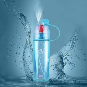 spray water bottle HydraMist Pro ? Ultra-fine mist spray for skincare, cleaning, or gardening. GlowSpritz ? Gentle hydration with a stylish touch for everyday refreshment -500ml (Random Color) - Image 3