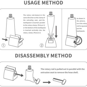 Rolling Tube & Paste Organizer - Heavy Quality Material - Image 3