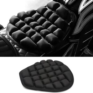 Universal Waterproof Bike and Motorcycle Seat Cushion ? Premium Comfortable Relaxer Seat Cover with Anti-Slip Design, Shock Absorption, and Weather-Resistant Protection ? Ideal for All Bicycles, Scooters, and Motorcycles - Image 5