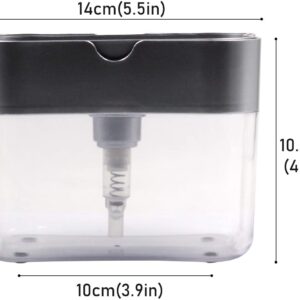 (NW000219) soap pump without Sponge (random color ) - Image 3