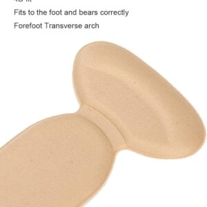 T shape high heel grip for foot support | Heel Cushion Pads T Shape Heel Sticker Tape Arch Support Insoles High Heeled Shoes Patches Foot Care Protector - Image 5