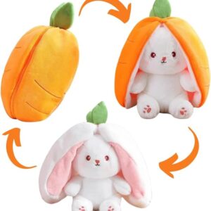Rabbit New Creative Strawberry Rabbit Plush Soft Doll Hug Pillow | Best Quality Stuff Toy For Babies & Kids - Random Color - Image 2