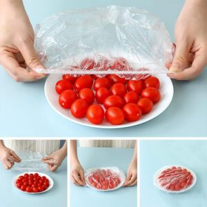 100pcs Disposable Flexible Transparent Plastic Food Storage Bags ? Resealable & Multi-Purpose - Food-Grade Fresh-Keeping, Dust & Insect-Proof, Kitchen Accessories - Disposable Food Wrap - Image 5