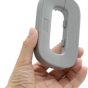 Child Safety Refrigerator Lock ? Self-Adhesive Fridge & Freezer Door Lock with Double Safety Button ? Easy One-Hand Use - Image 3