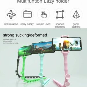 Cute Worm Mobile Holder - Random Colors - Image 3
