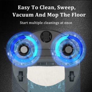 Portable Wireless Smart Mini Sweeping Robot Mopping 3 In1 Rechargeable Cleaning Machine Vacuum Cleaner For Home Office Robot (random colors) - Image 3