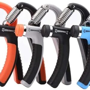 Hand Grip Strengthener Adjustable Resistance Wrist Strengthener Forearm Gripper Hand Workout Squeezer Grip Strength Trainer Without Counter (Random colour) Made in China - Image 2